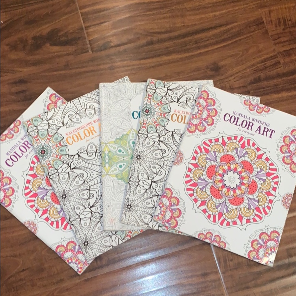 Adult coloring books